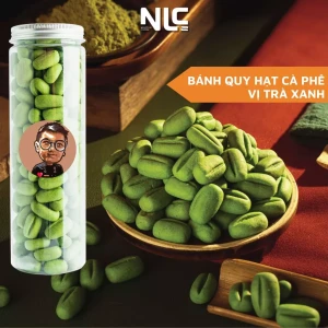 Bánh Quy Hạt Cà Phê Đậm Vị Trà Xanh