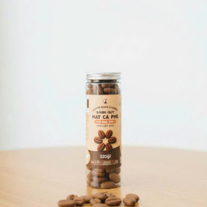 Bánh Quy Hạt Cà Phê Vị Bạc Xỉu